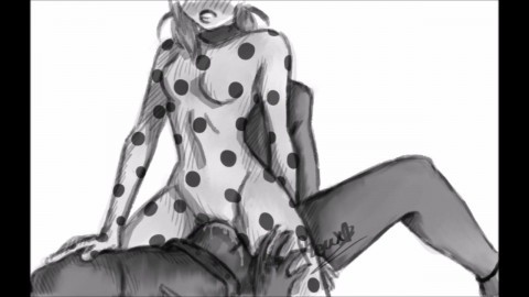 Miraculous Ladybug Cartoon Porn Chat Noir Marinette Adrien Agreste