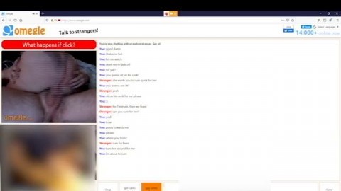 OMEGLE COUPLE WATCH 21 YEAR OLD CUM! SHE THANKS ME FOR CUMMING!