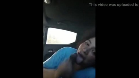 Latina aunt sucking my dick b4 I go to school