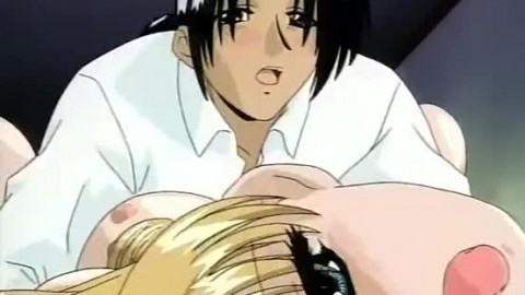 Young hentai blonde gets fucked