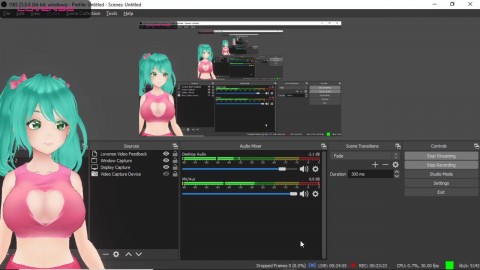 Cute Anime Girl Vtuber Plays Crush Crush Uncensored #2