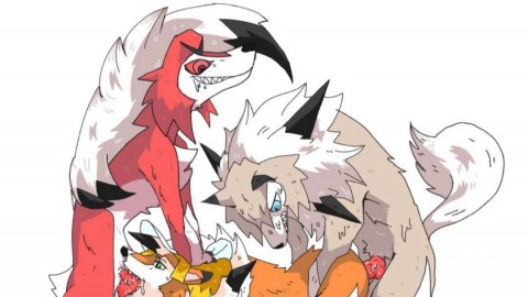 Pokefuckship #15 lycanroc x lycanroc 