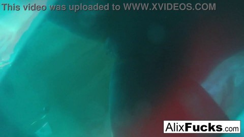 Underwater hidden camera lesbian fun with Alix & Jenna