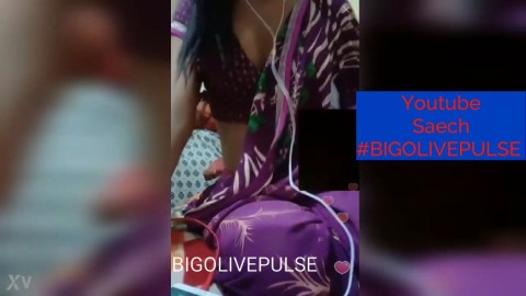 Indian sexy girl boobs subscribers my YouTube channel #BIGOLIVEPULSE