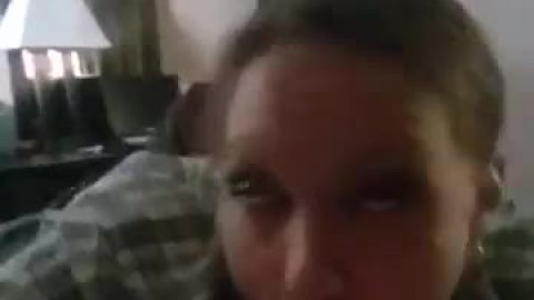 Crazy Eyes Cougar Blowjob