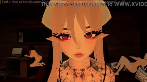 Vampire Girl Picks you as Her New Pet (VRChat)