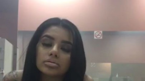 Yasmin estrada Instagram live boobs