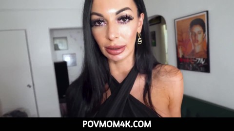 PovMom4K-Big Tits Petite MILF Stepmom One Last Family Fuck Before Gets Home POV - Nikita Reznikova, Chad Alva