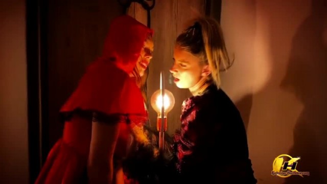 Katerinahartlova Halloween With My New Girlfriend Domii Lewd Petite Pornstars