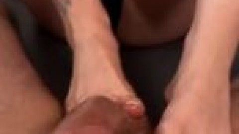 Lustery E Mia Stone And Jimmy Stone Yoga Footjob Vertical Fetish Youngpussy
